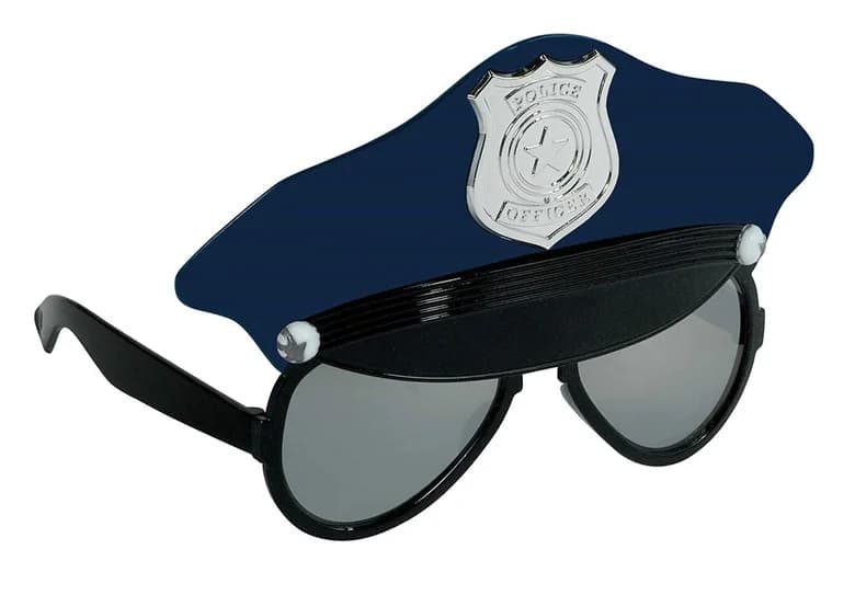 Kids Police Officer Fun Shades