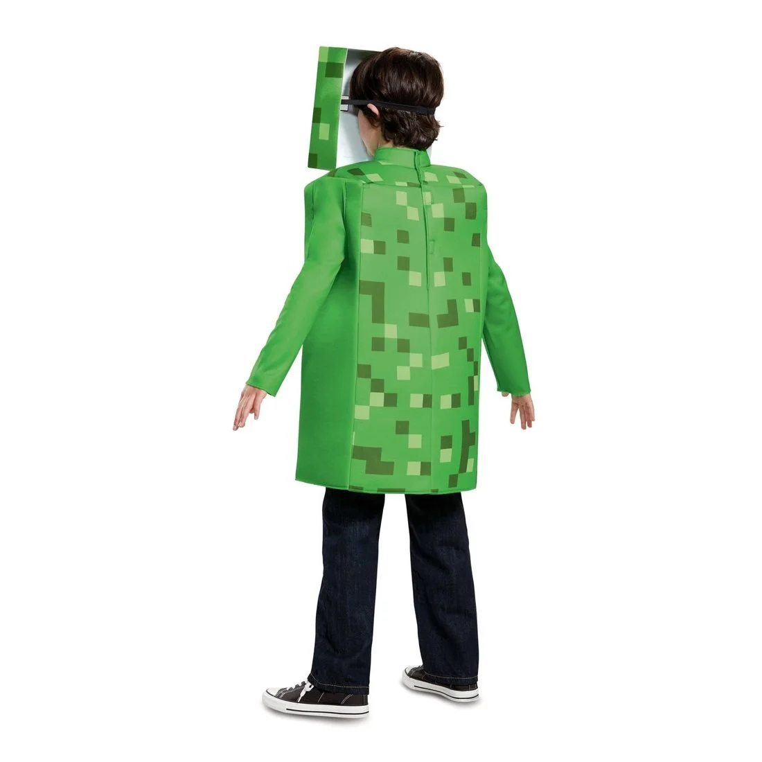 Kids Classic Minecraft Creeper Costume - M