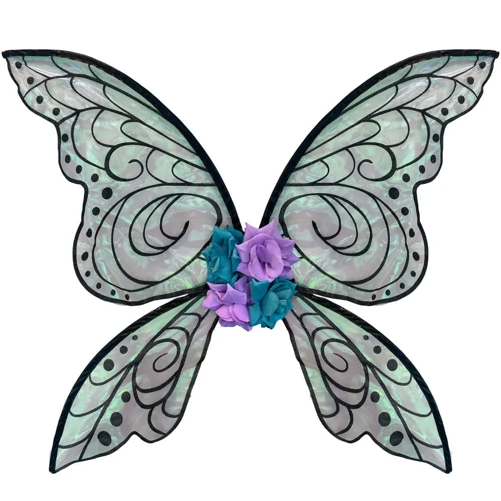 Black Enchanted Fairy Wings (120 x 140 cm)