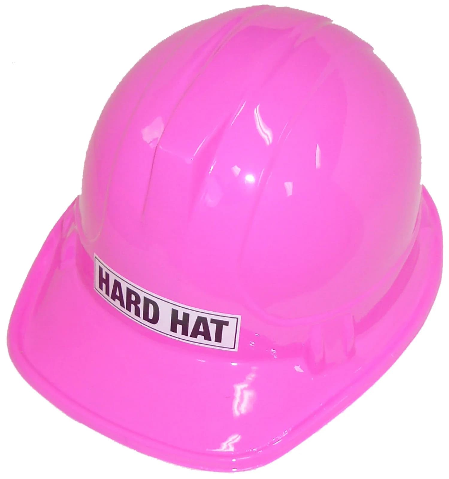 Hot Pink Plastic Hard Hat