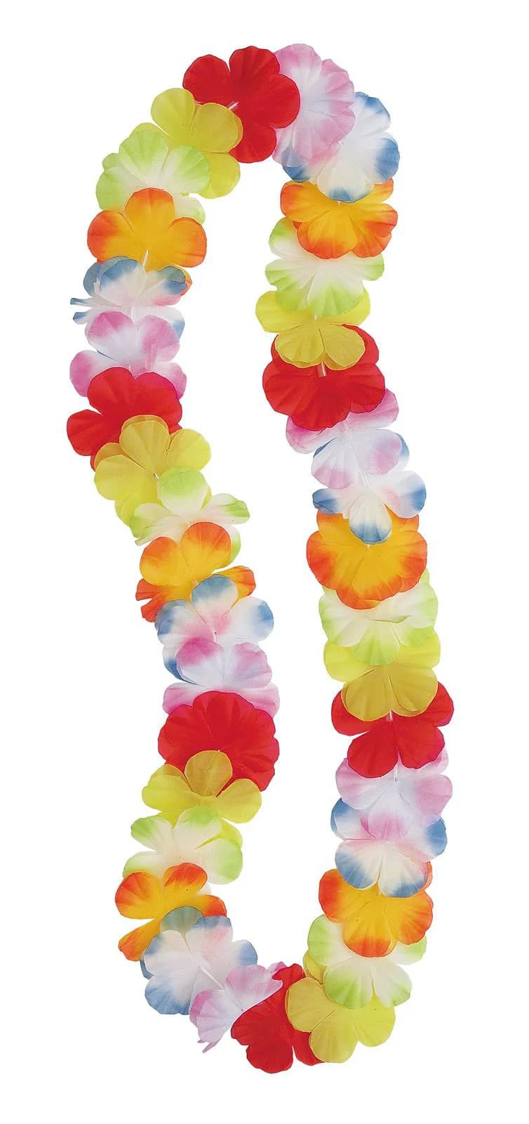 Multi-Colour Flower Lei