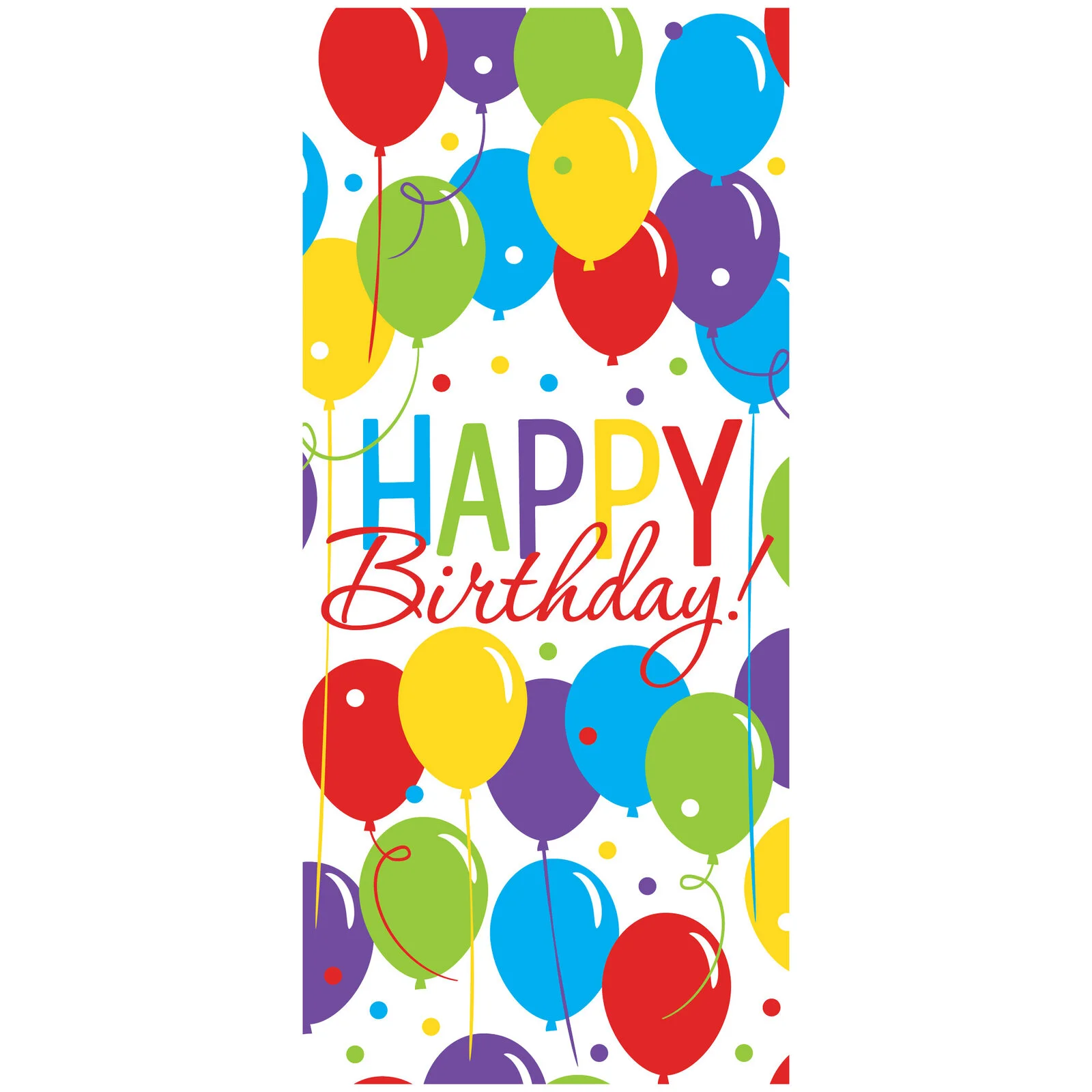 Birthday Balloon Bash Paper Bags - Pk 12
