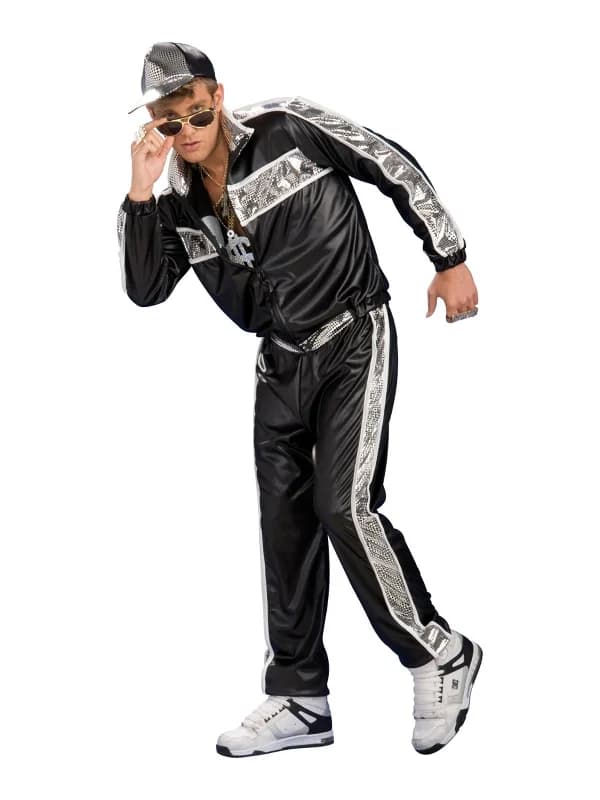 Adult 80s/90s Rap Idol Costume (Standard)