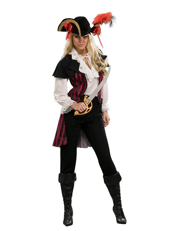 Ladies Marie La Fay Pirate Costume (Standard)