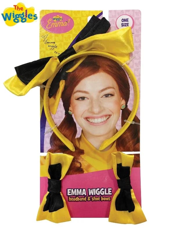 Kids Emma Wiggle Headband & Shoe Bows