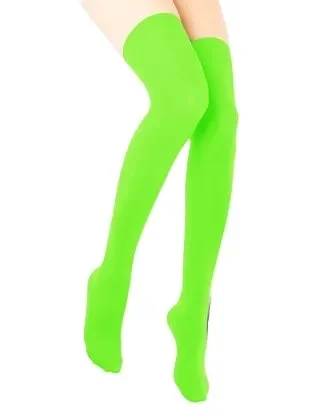 Neon Green Stockings