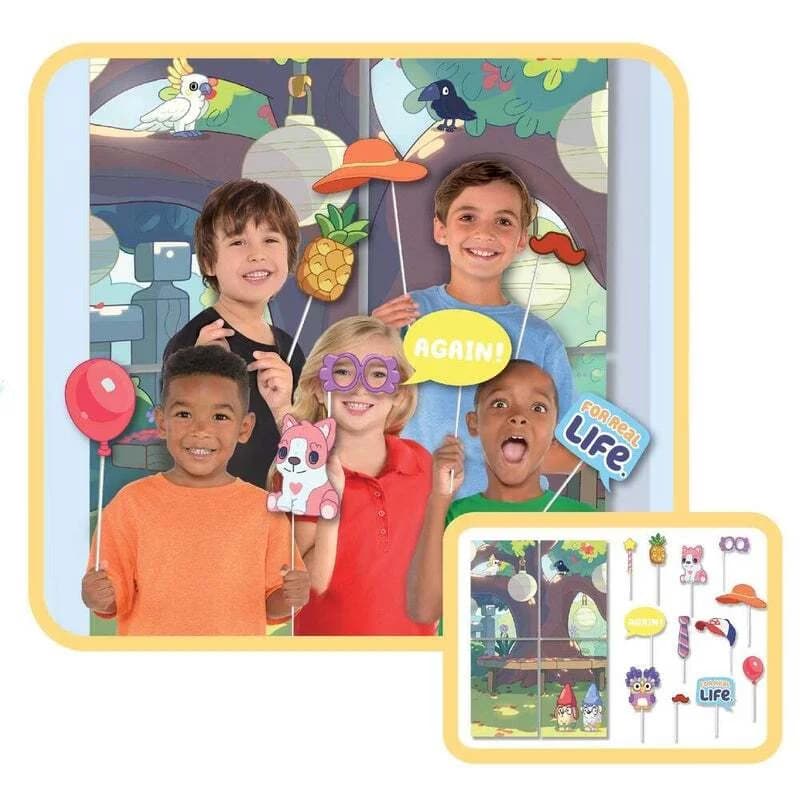 Bluey Party Scene Setter & Photo Props - Pk 16*