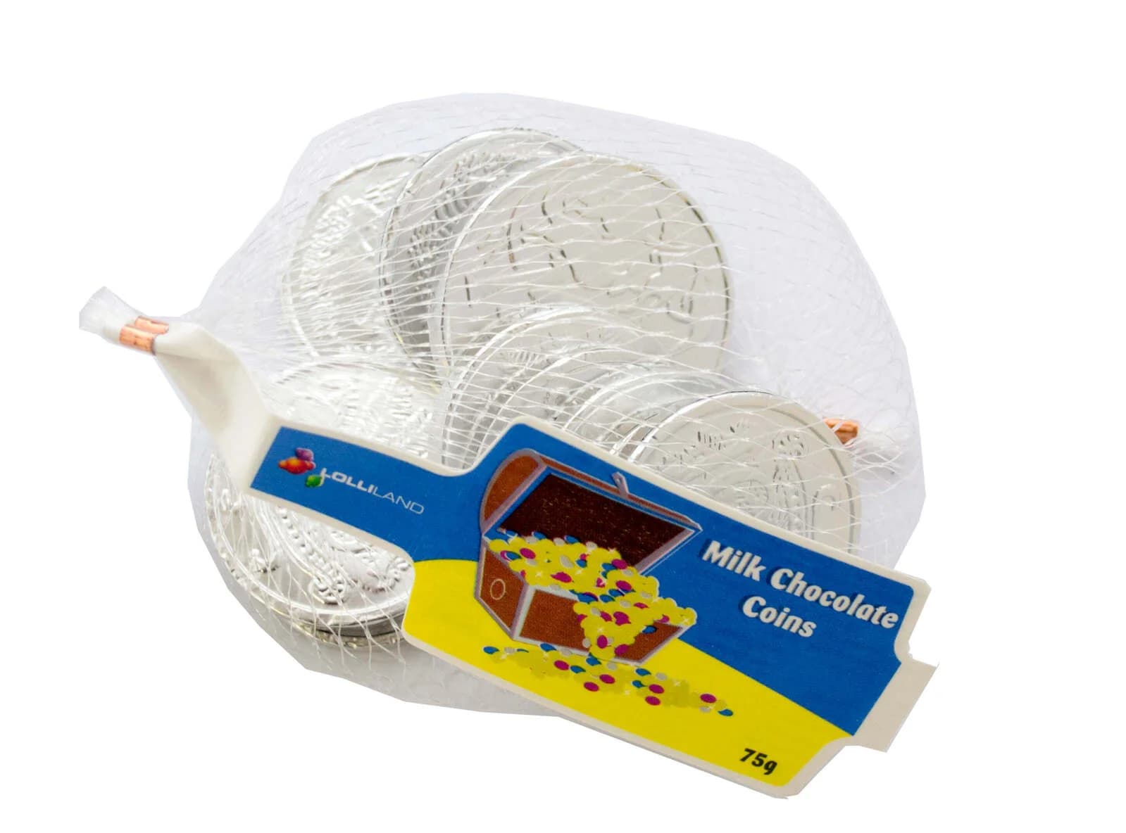 Milk Chocolate Silver Coins (75g)