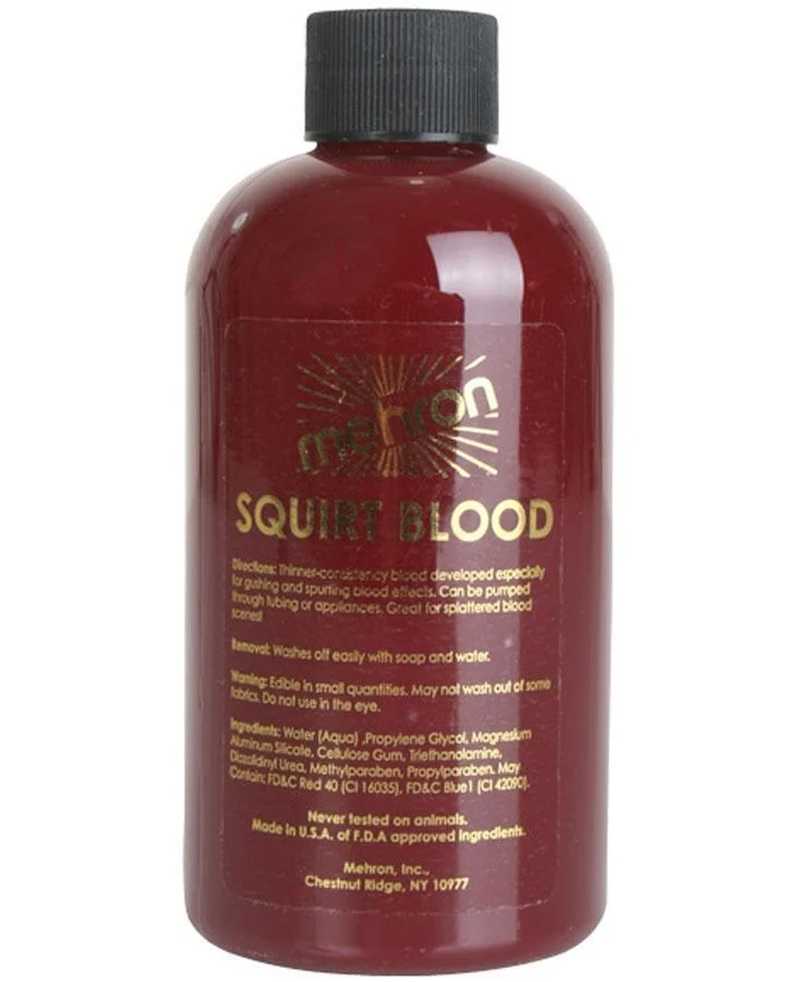Mehron Bright Arterial Squirt Blood (266ml)