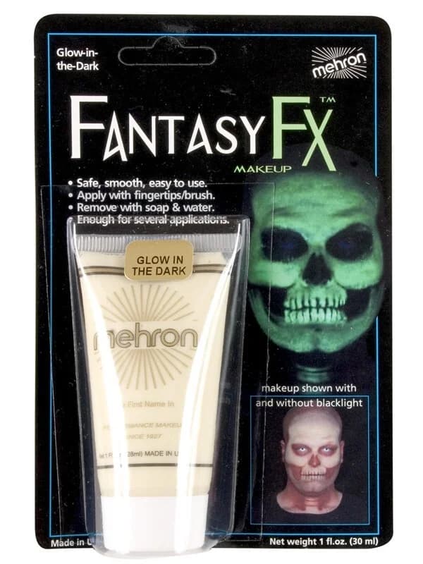 Mehron Glow In The Dark Fantasy FX Makeup (30ml)