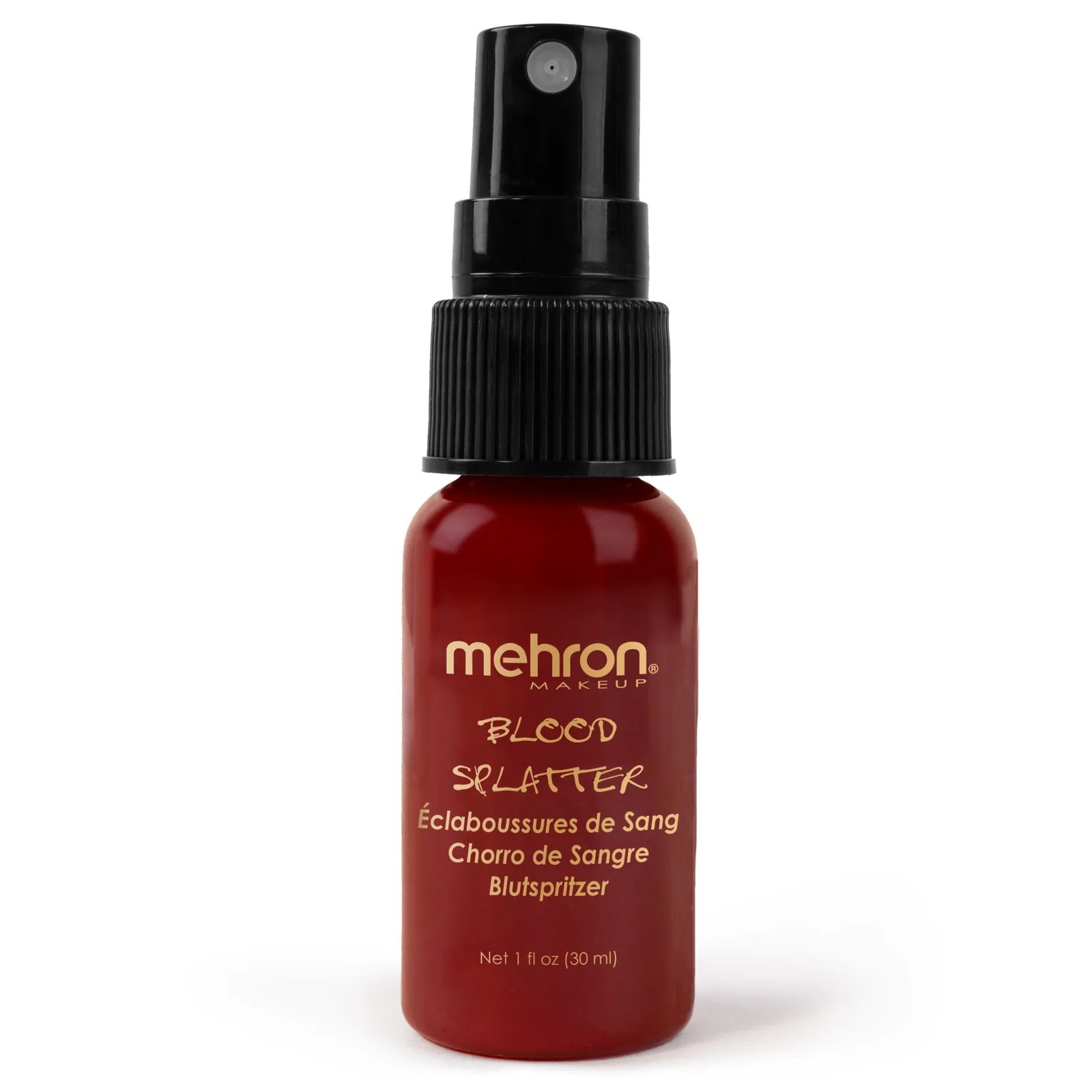 Mehron Fake Blood Splatter (30ml) - out of the packet