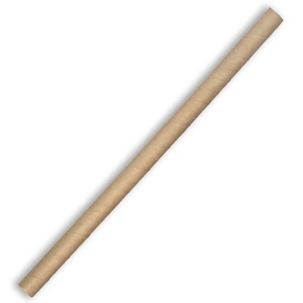 BioPak Jumbo Eco Paper Drinking Straws - Pk 100