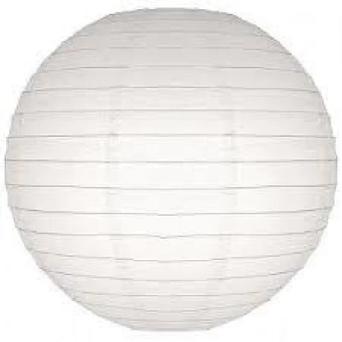 Round White Paper Lantern (30cm)