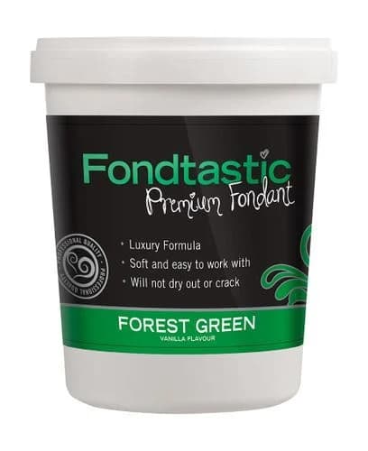Fondtastic Forest Green Vanilla Fondant (908g)