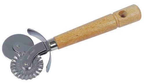 Mondo Professional Crinkled/Plain Double Ravioli Wheel