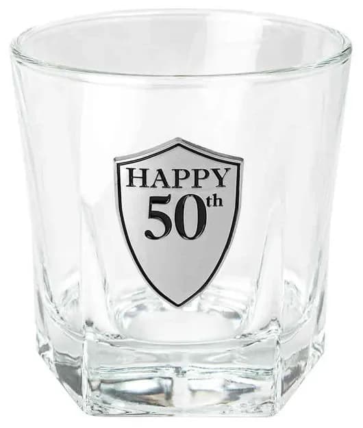 50th Birthday Whisky Glass (210ml)