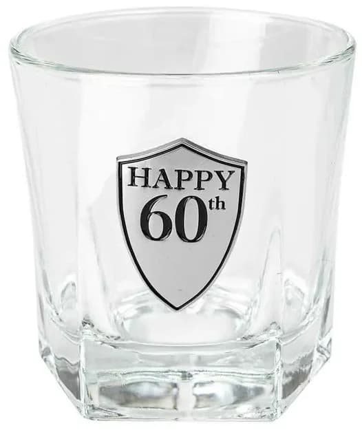 60th Birthday Whisky Glass (210ml)