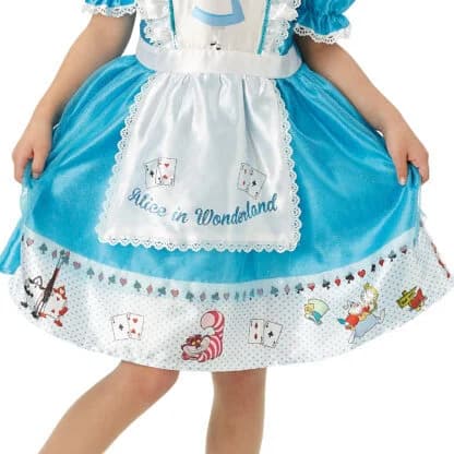Kids Deluxe Alice In Wonderland Costume