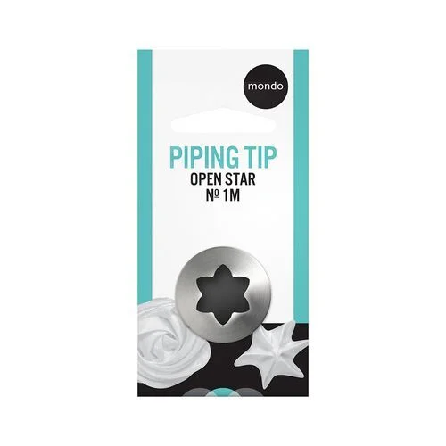Mondo No. 1M Open Star Piping Tip