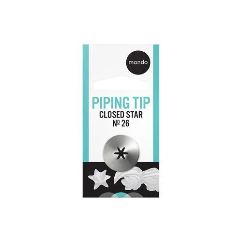 Mondo No. 26 Closed Star Piping Tip