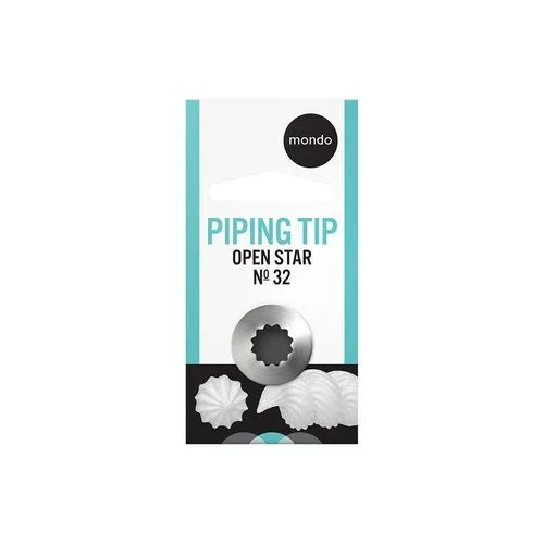 Mondo No. 32 Open Star Piping Tip