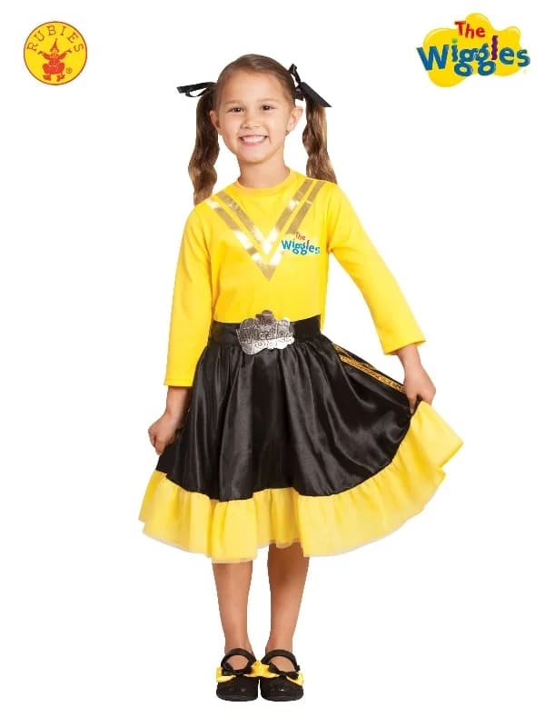 Kids Emma Yellow Wiggle Deluxe Costume
