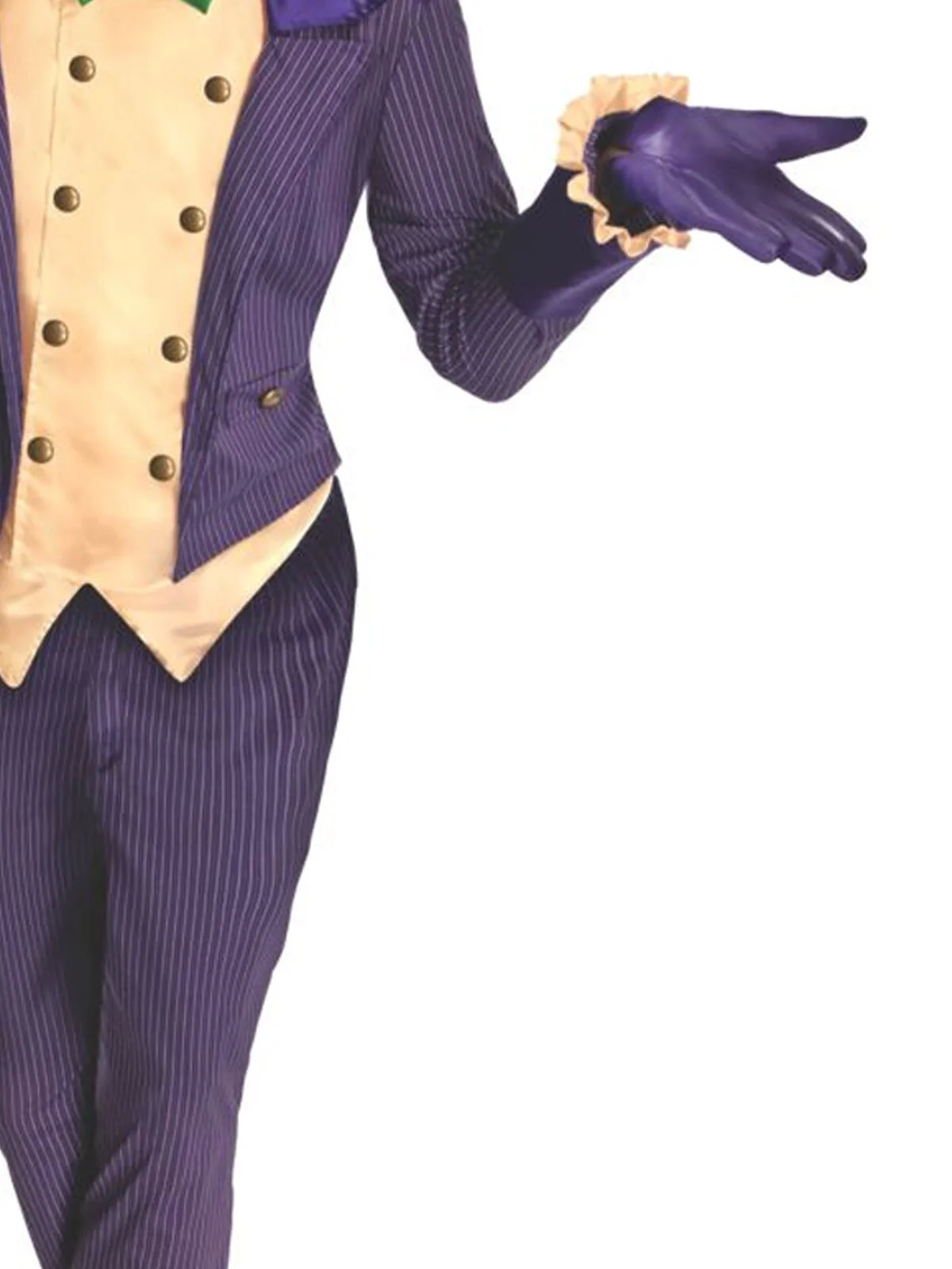Adult Arkham City Joker Costume - (M-L)