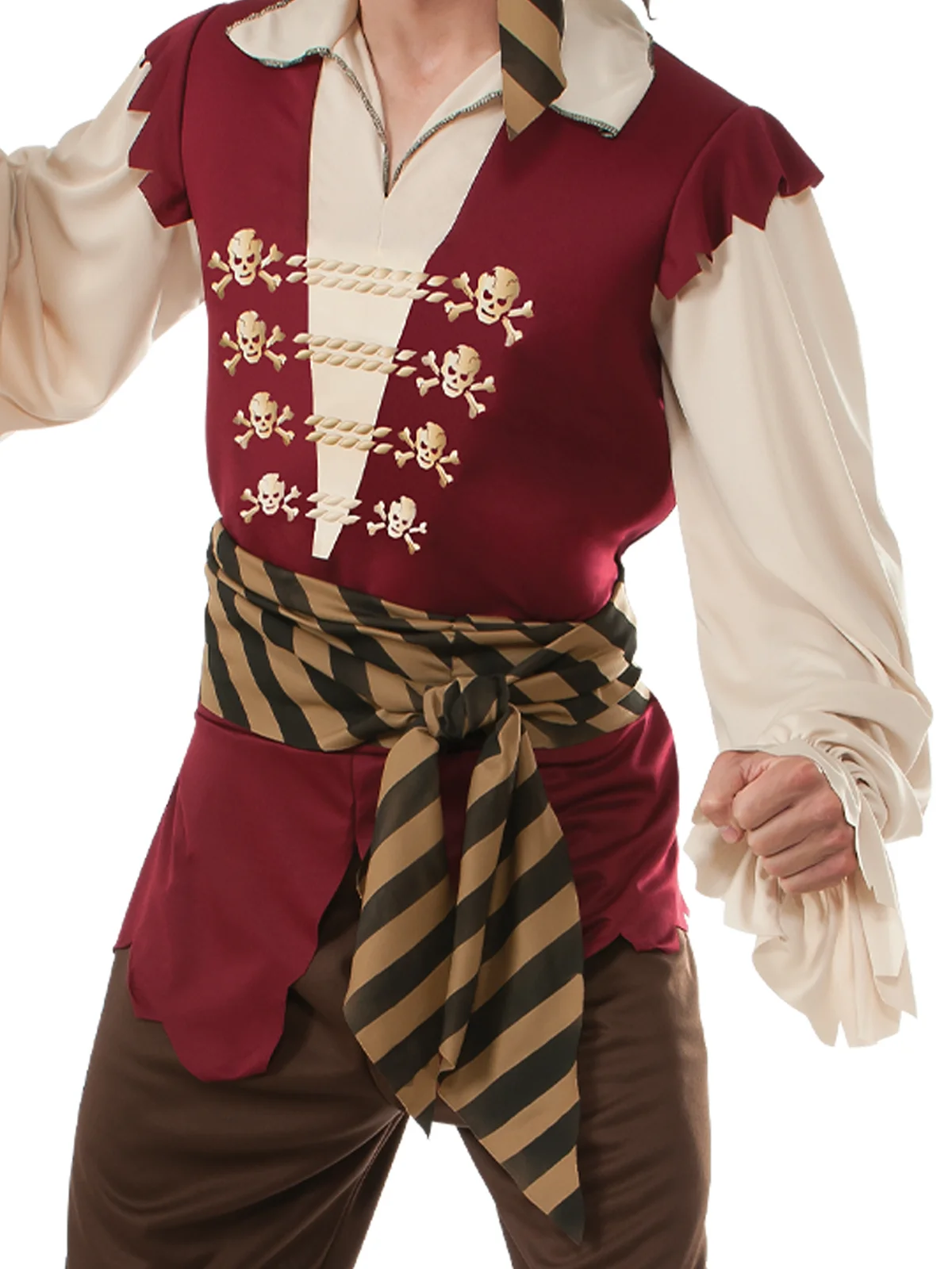 Adults Pirate Raider Costume - (M-L)