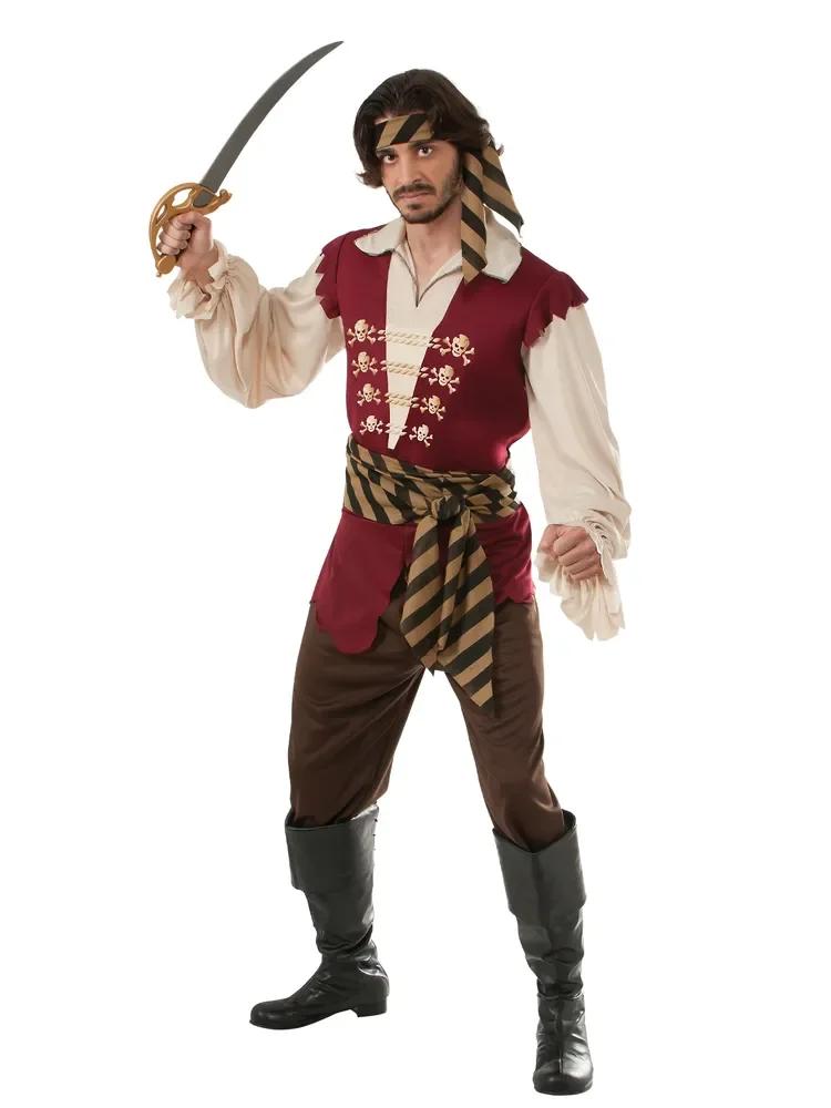 Adults Pirate Raider Costume - (M-L)