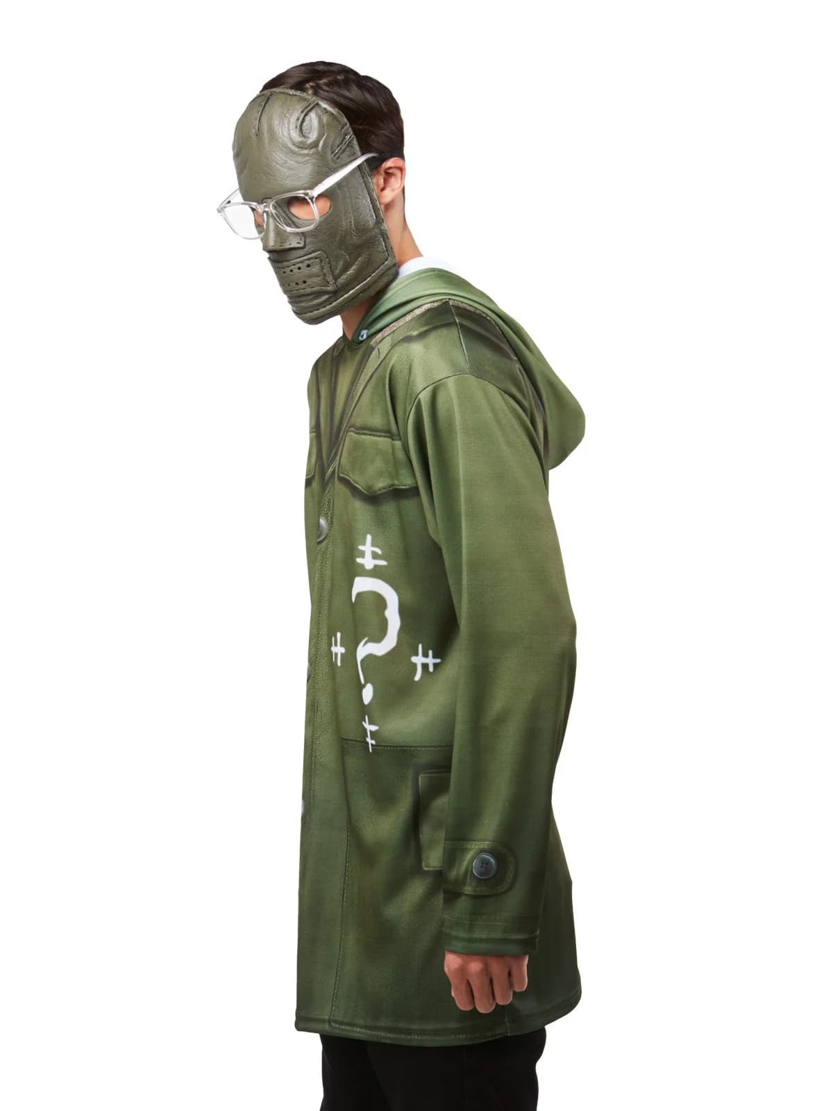 Adults The Riddler Costume Top