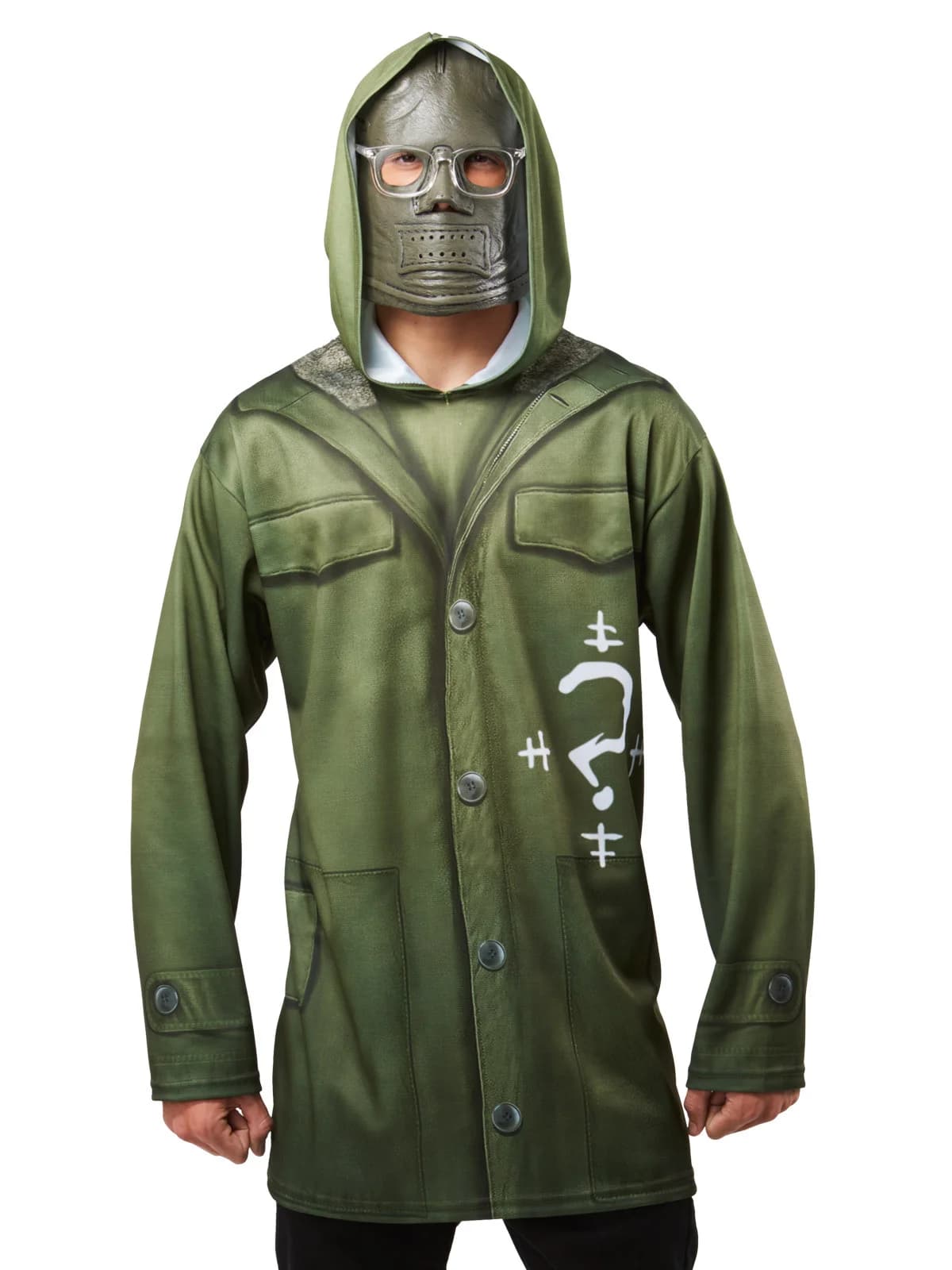 Adults The Riddler Costume Top