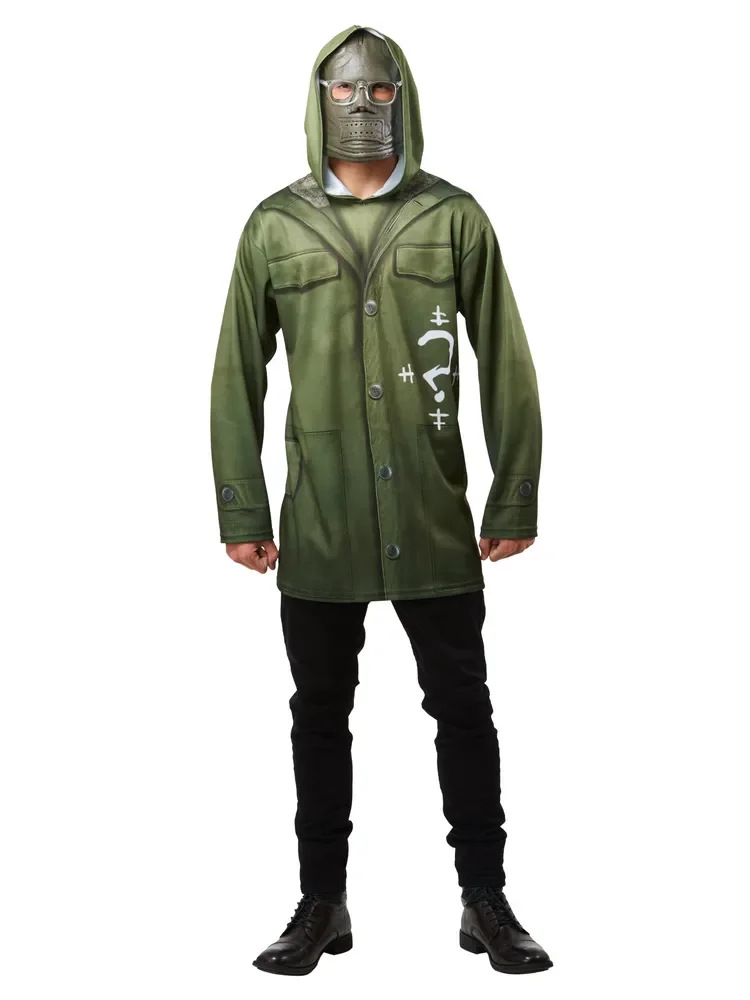 Adults The Riddler Costume Top