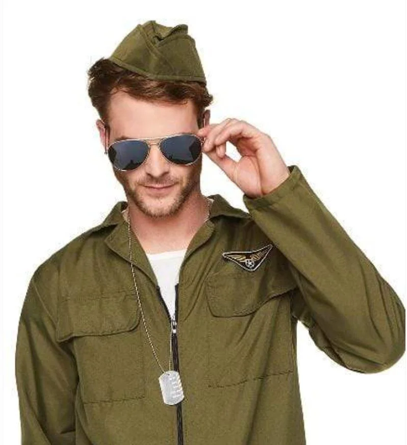 Adults' Vintage Fighter Pilot Costume
