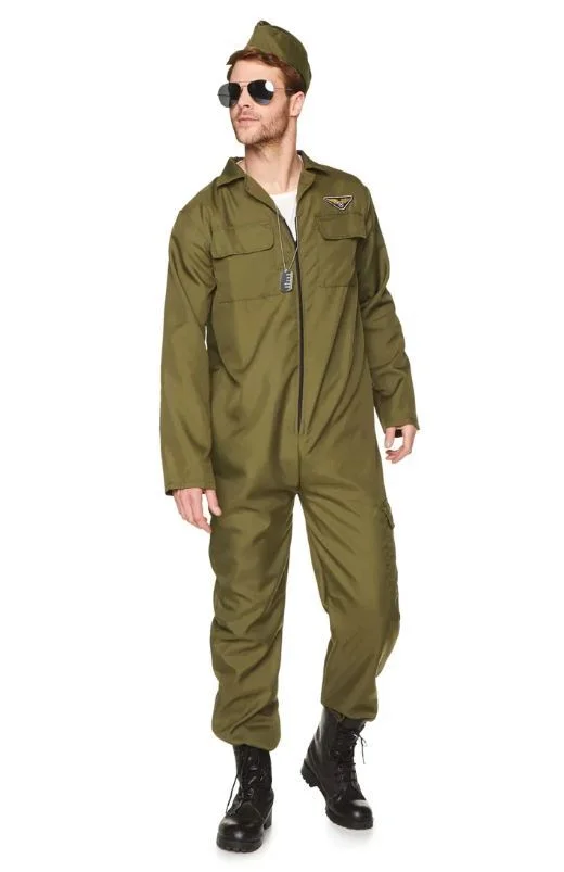 Adults' Vintage Fighter Pilot Costume