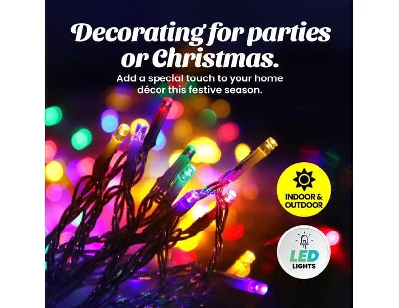 Low Voltage Multi-Colour LED Fairy Lights (40m)