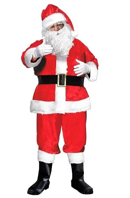 Santa Deluxe Full Costume Kit