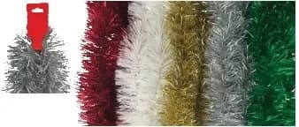 Asstd. Metallic Tinsel Garland (2m)