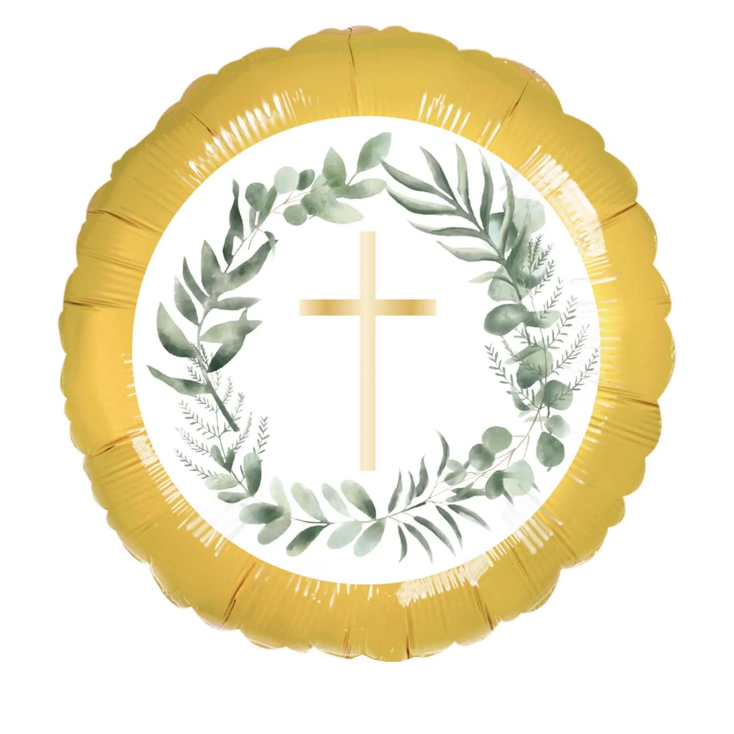 Botanical Celebration Cross Foil Balloon (45cm)