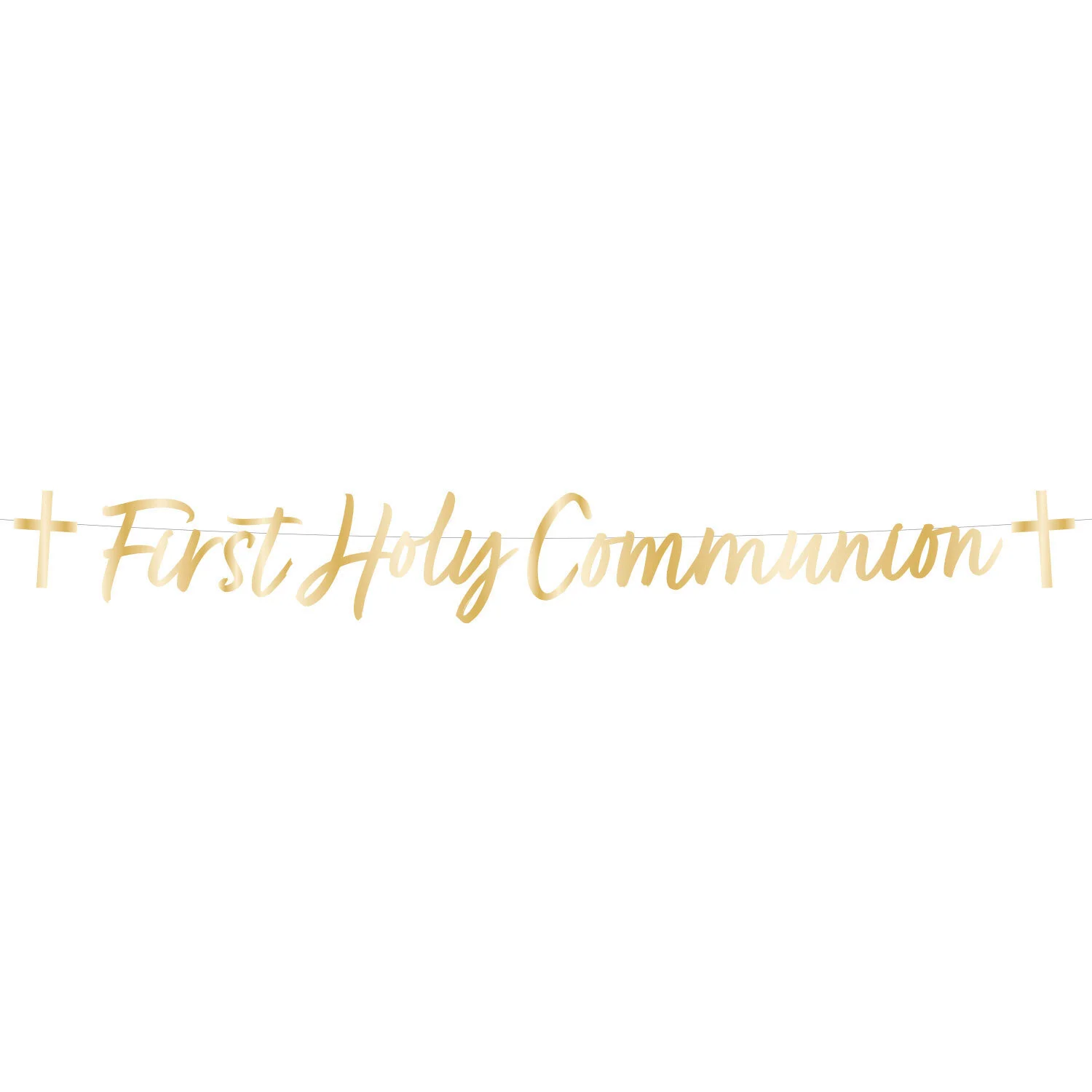 Botanical 'First Holy Communion' Letter Banner (1.6m)