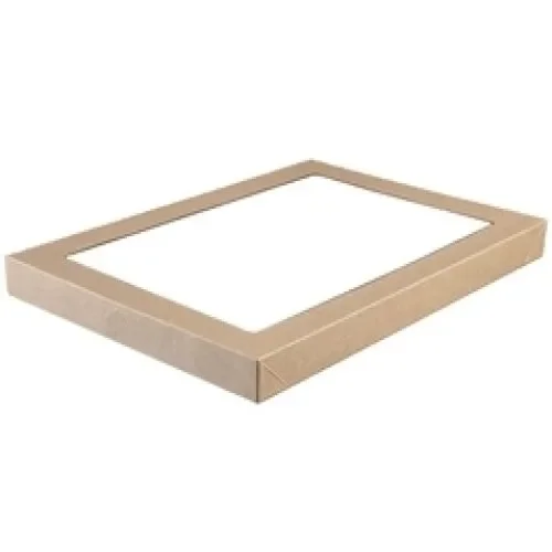 Lid for Medium Kraft Catering Tray