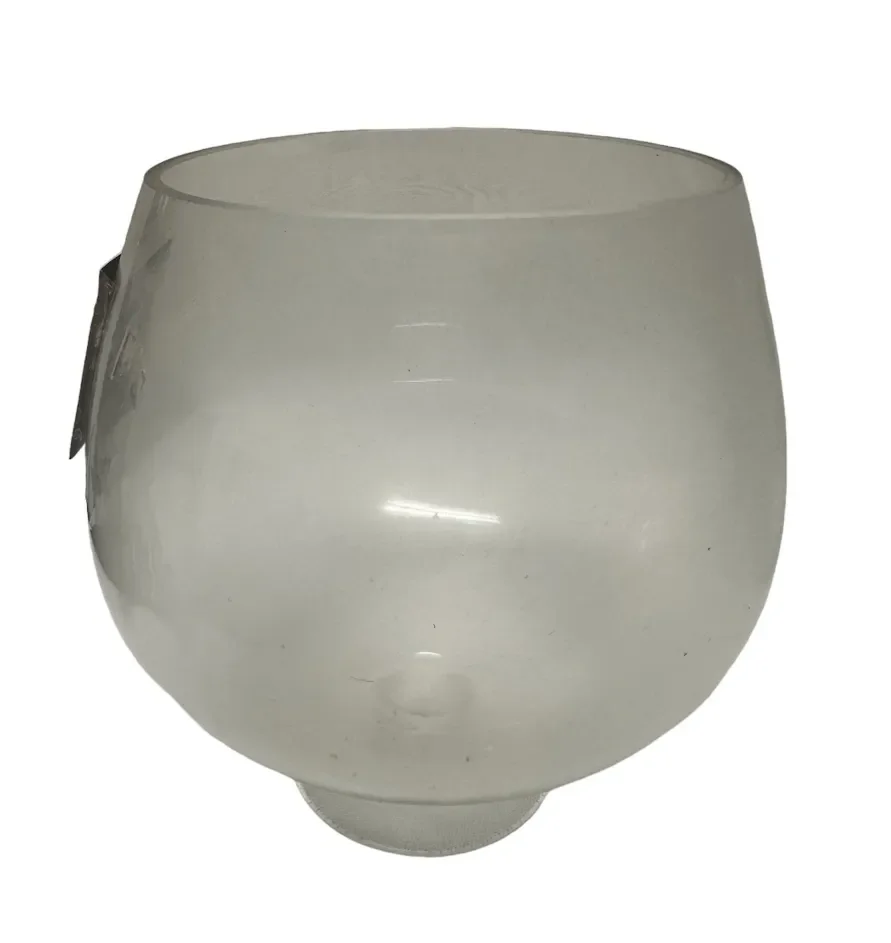 Clear Glass Bowl Pedestal Vase
