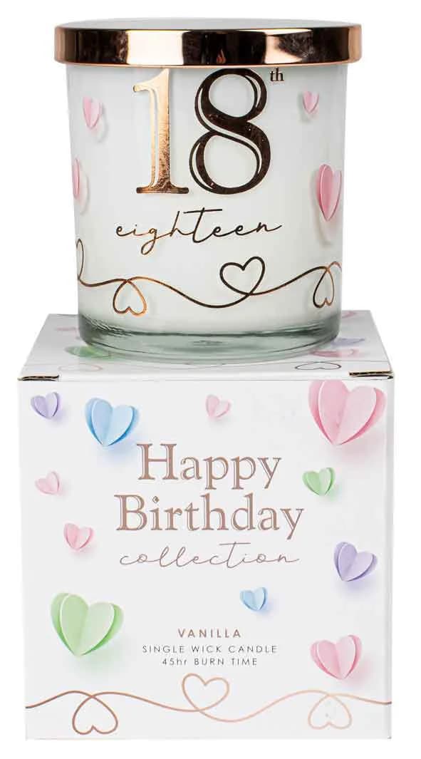 18th Birthday Candle