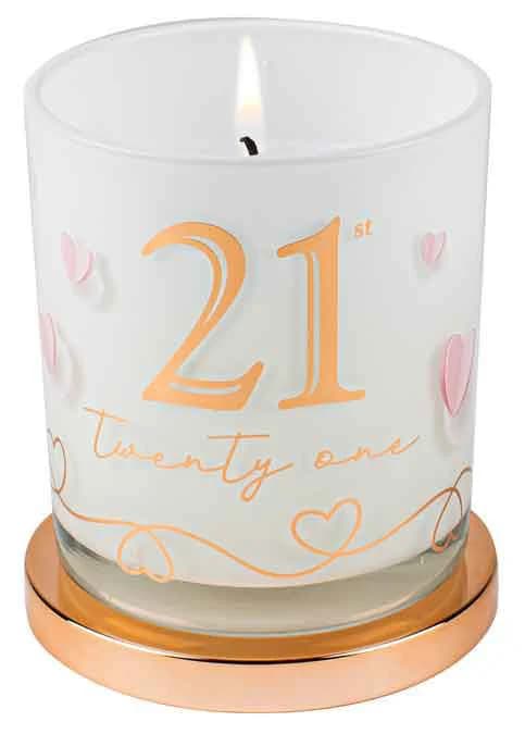21st Birthday Candle