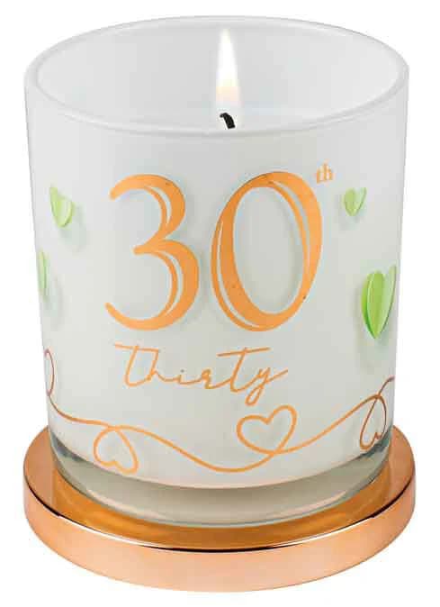 30th Birthday Candle