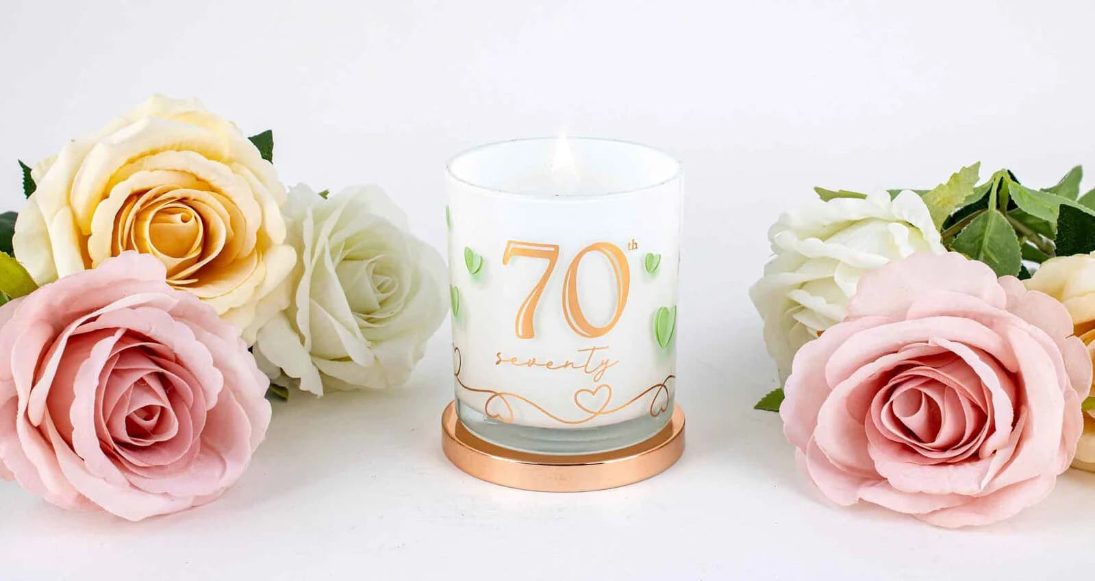 70th Birthday Candle