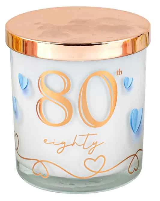80th Birthday Candle