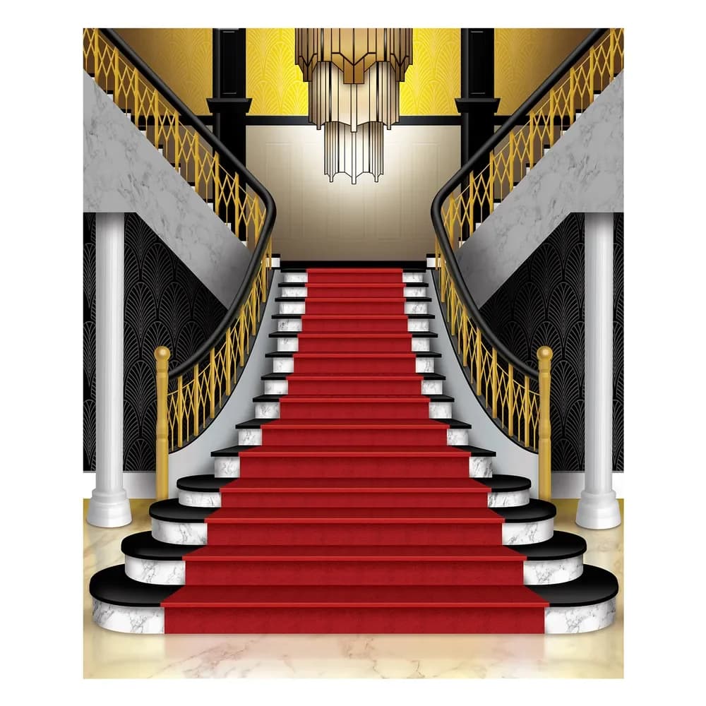 1920s Grand Staircase Insta-Mural