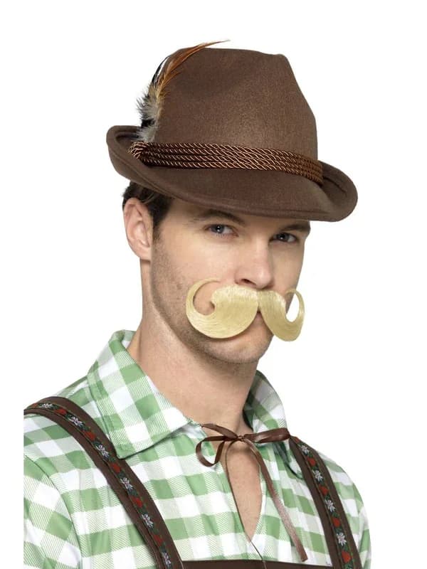 Brown Deluxe Bavarian Trenker Hat