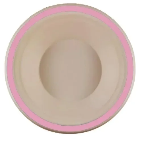 Light Pink Rim Sugarcane Bowls (16cm) - Pk 10
