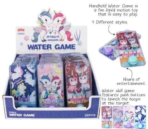 Unicorn Handheld Water Game